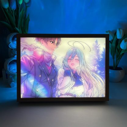 86: Eighty-Six Anime LED Light Painting - Glowing Photo Frame Night Light