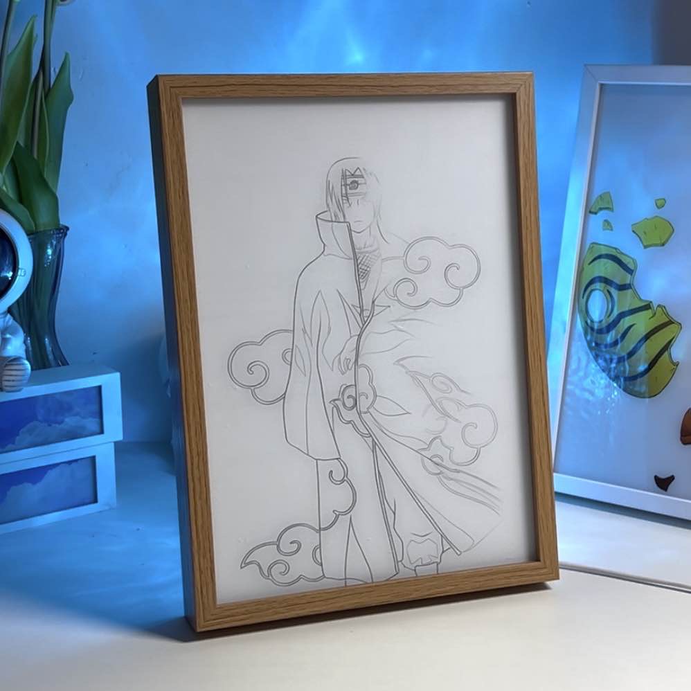 Uchiha Itachi LED Light Painting – “Awakening of the Sharingan”