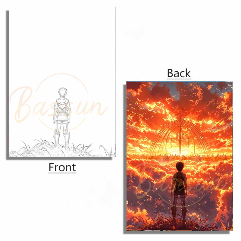 Attack on Titan Acrylic Panel – AOT Painting Panel Accessory