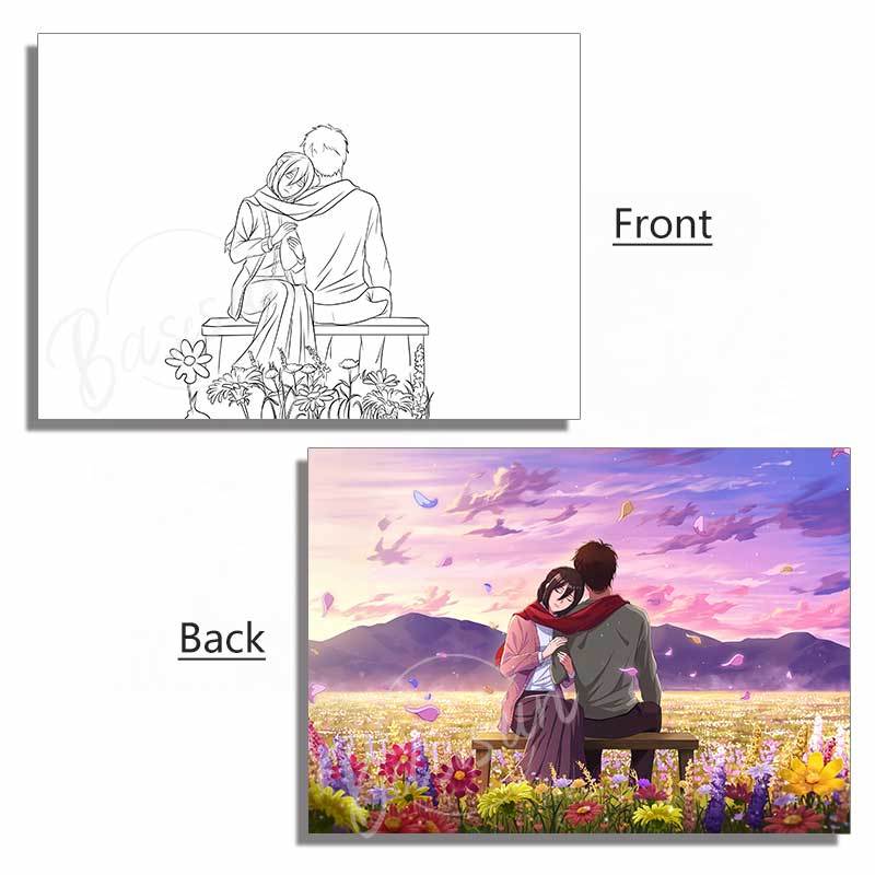 Attack on Titan Acrylic Panel – AOT Painting Panel Accessory