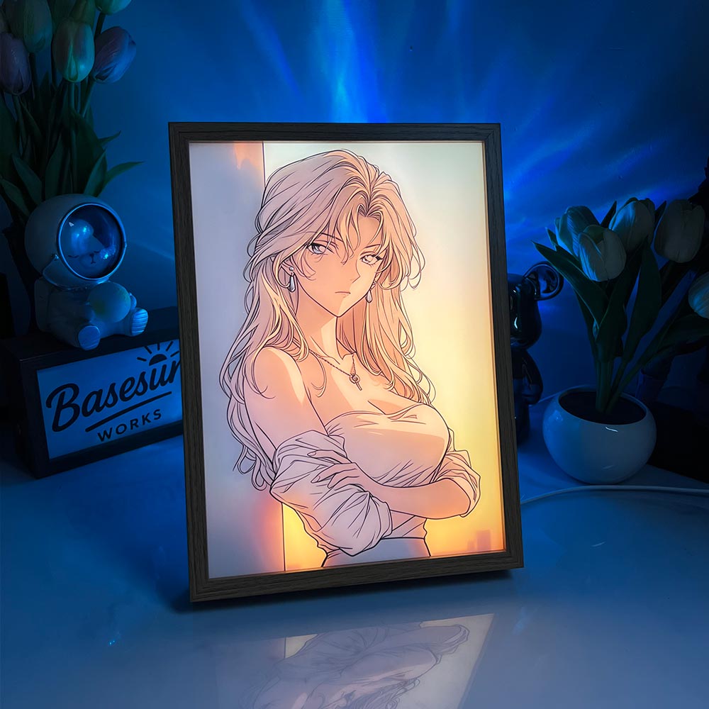 Vermouth LED Light Painting – "The Mysterious Woman"