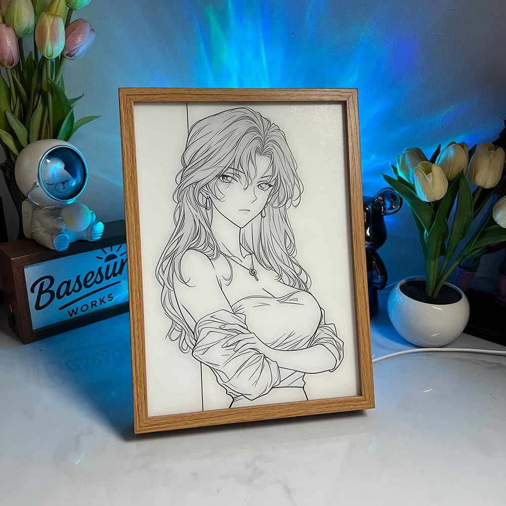 Vermouth LED Light Painting – "The Mysterious Woman"