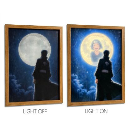 Naruto Anime Light Box – LED Light Painting Photo Frame Wall Art