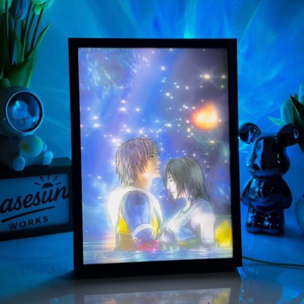 Final Fantasy X LED Light Painting – "The Lake of Memories"