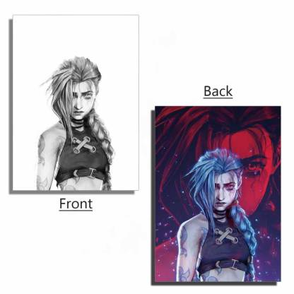 Arcane Anime Series Painting Acrylic Panel Accessory