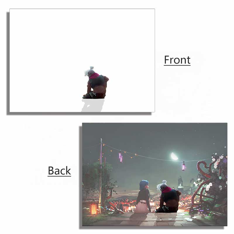 Arcane Anime Series Painting Acrylic Panel Accessory