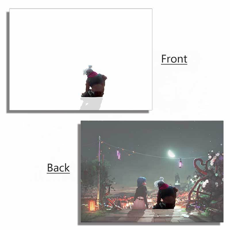 Arcane Anime Series Painting Acrylic Panel Accessory