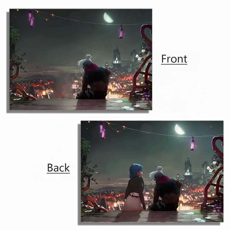 Arcane Anime Series Painting Acrylic Panel Accessory