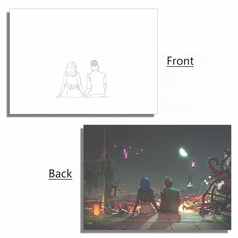 Arcane Anime Series Painting Acrylic Panel Accessory