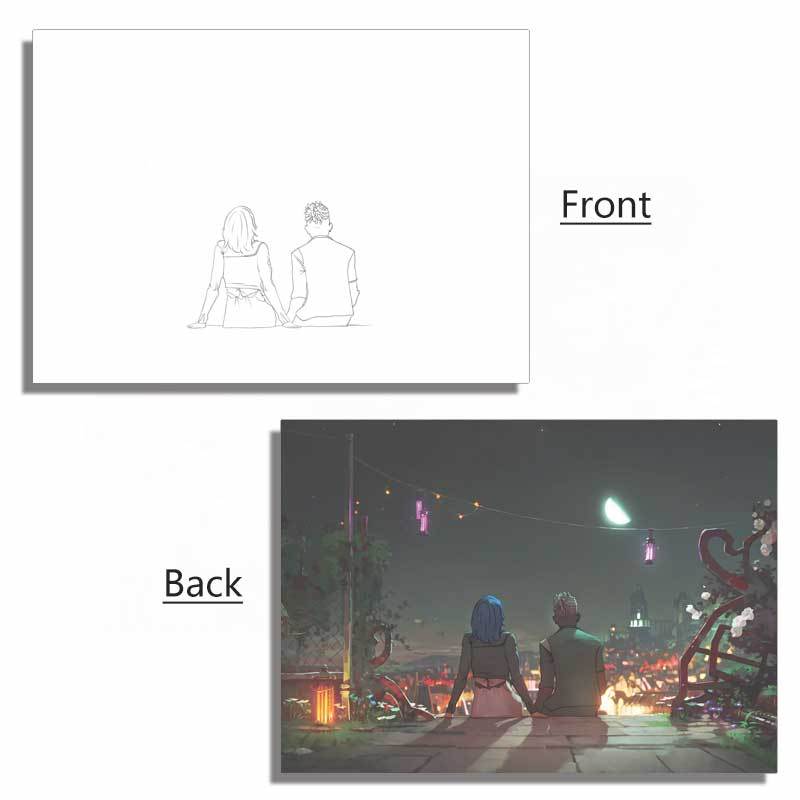 Arcane Anime Series Painting Acrylic Panel Accessory