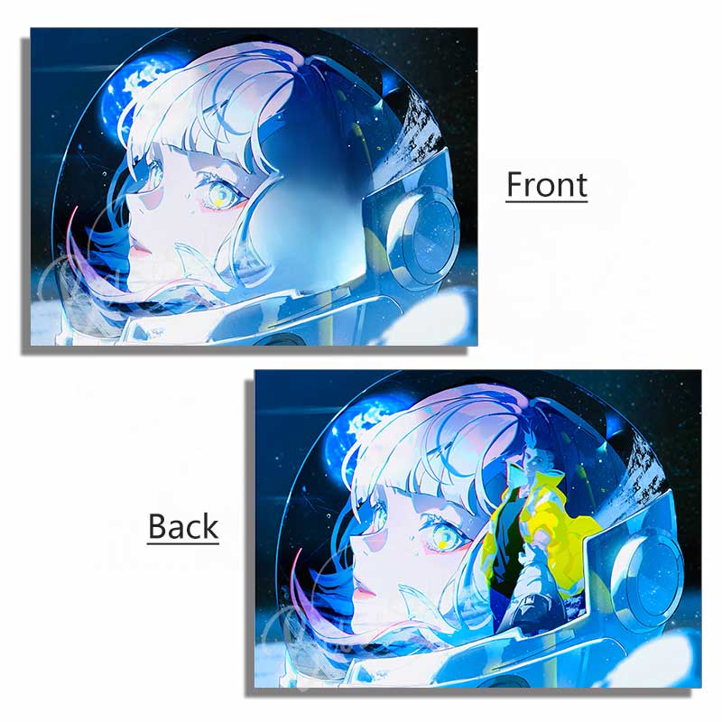 Cyberpunk Edgerunners Acrylic Panel – LED Light Box Accessory