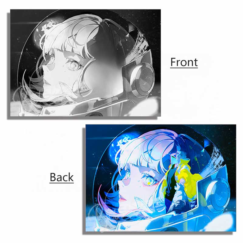 Cyberpunk Edgerunners Acrylic Panel – LED Light Box Accessory