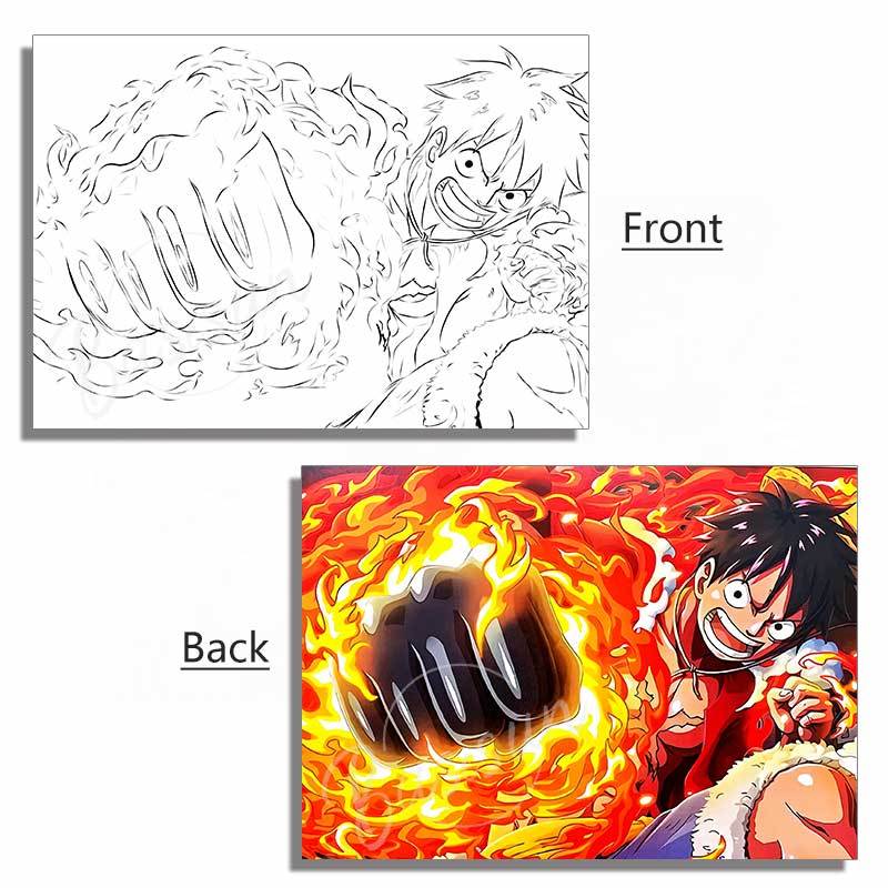 One Piece Series Acrylic Painting Panel