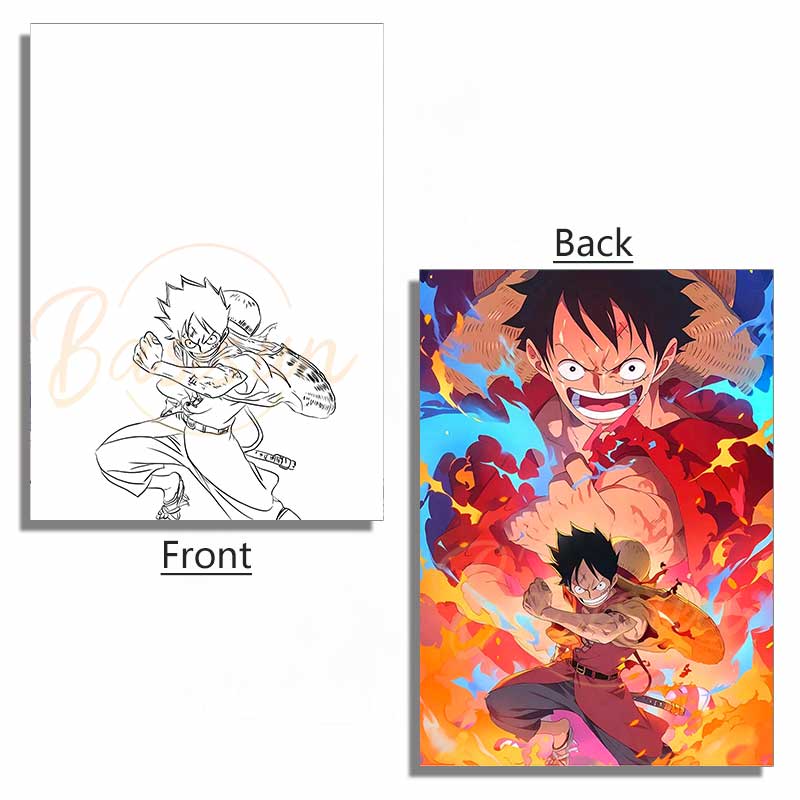 One Piece Series Acrylic Painting Panel