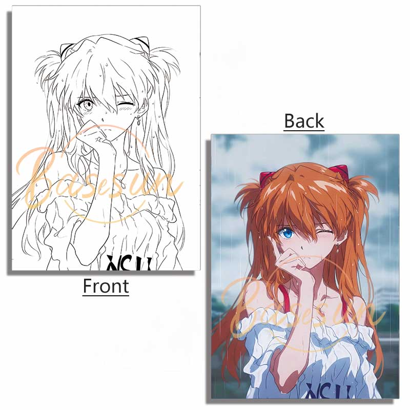 EVA Neon Genesis Evangelion Acrylic Panel Accessory For Light Box