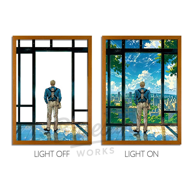 Jujutsu Kaisen Anime Light Box Series – LED Light Painting Frames & Wall Art