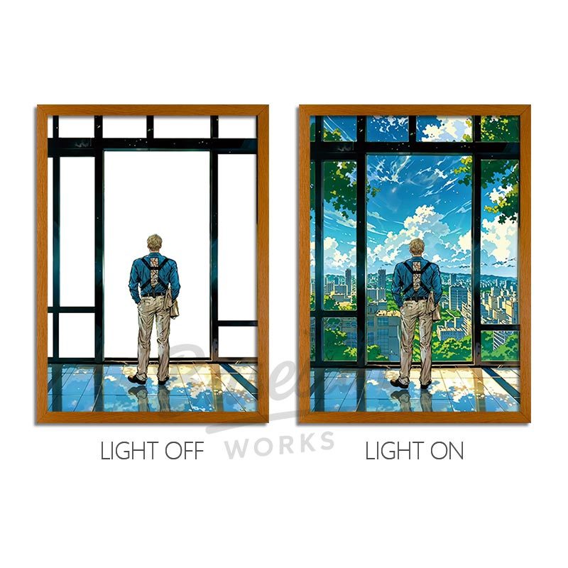 Jujutsu Kaisen Anime Light Box Series – LED Light Painting Frames & Wall Art