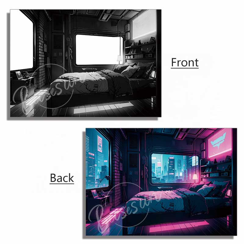 Cyberpunk Edgerunners Acrylic Panel – LED Light Box Accessory