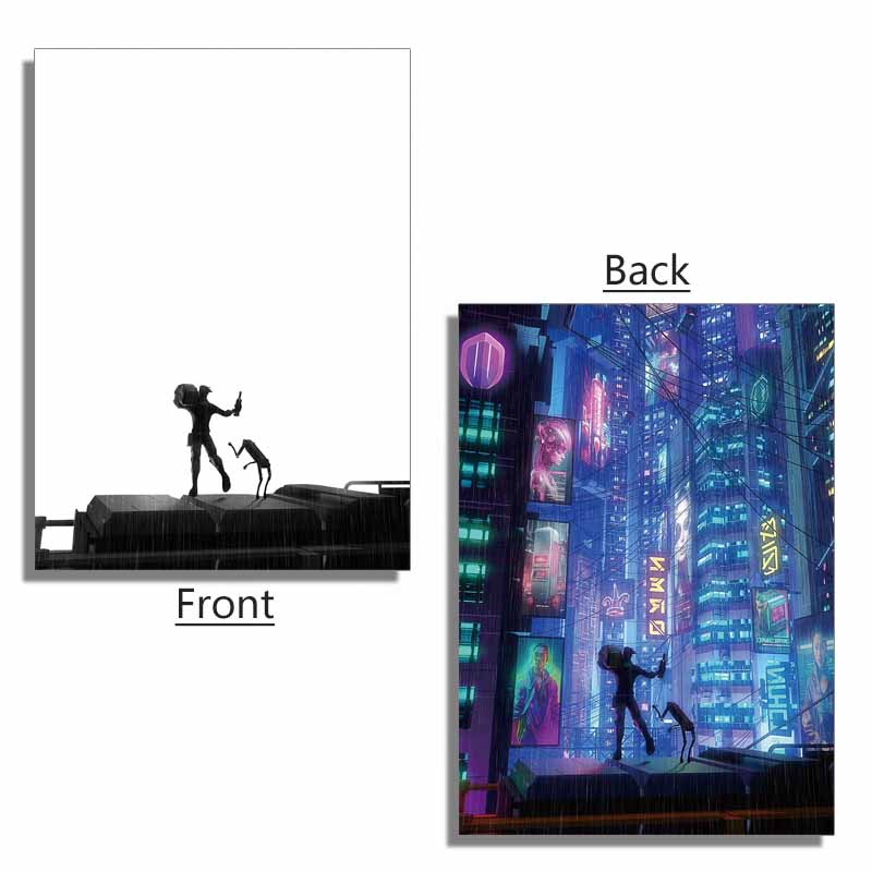 Cyberpunk Edgerunners Acrylic Panel – LED Light Box Accessory