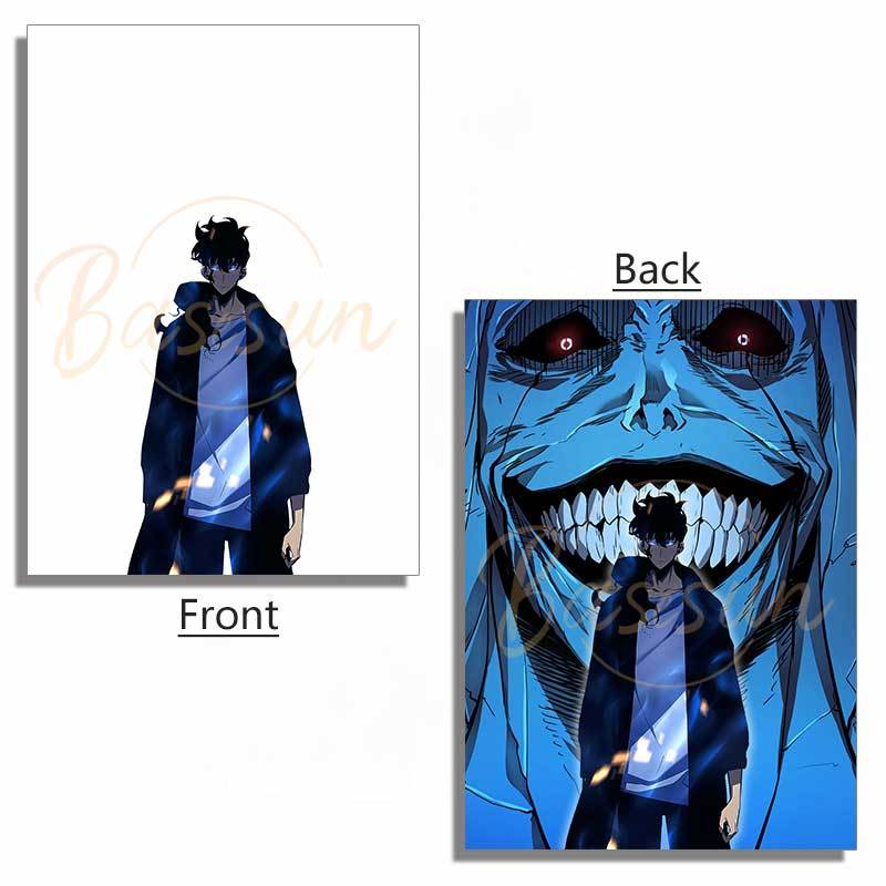 Solo Leveling Anime Series Painting Acrylic Panel Panel Accessory