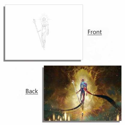 Arcane Anime Series Painting Acrylic Panel Accessory