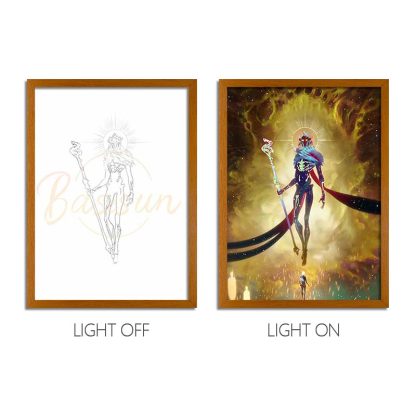 AR Series LED Light Painting Anime Photo Frame Wall Art