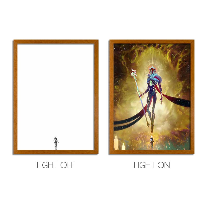 AR Series LED Light Painting Anime Photo Frame Wall Art