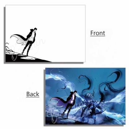 Solo Leveling Anime Series Painting Acrylic Panel Panel Accessory