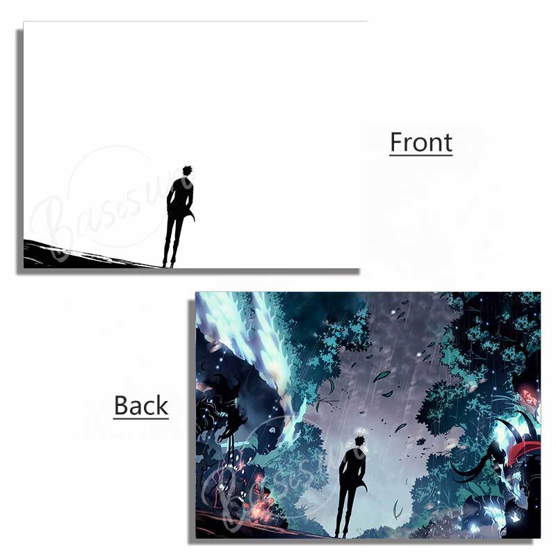 Solo Leveling Anime Series Painting Acrylic Panel Panel Accessory