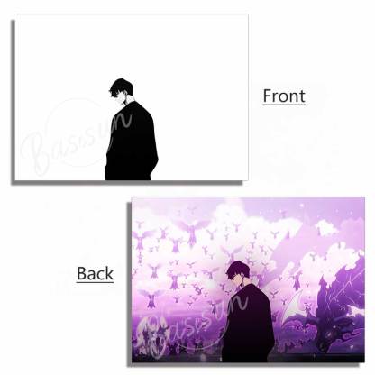 Solo Leveling Anime Series Painting Acrylic Panel Panel Accessory