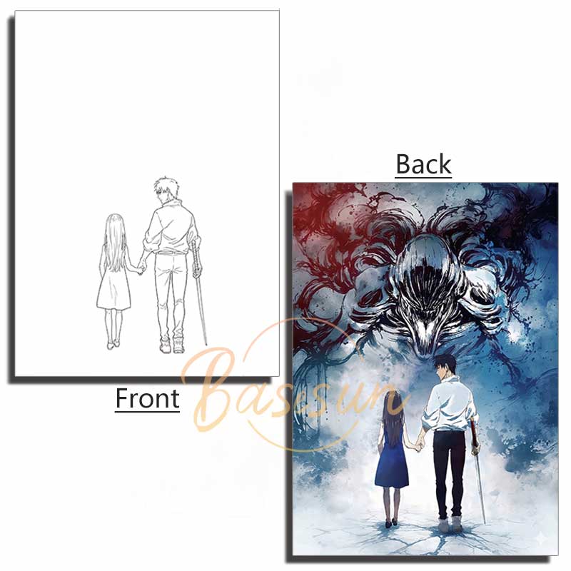 Jujutsu Kaisen Series Acrylic Painting Panel