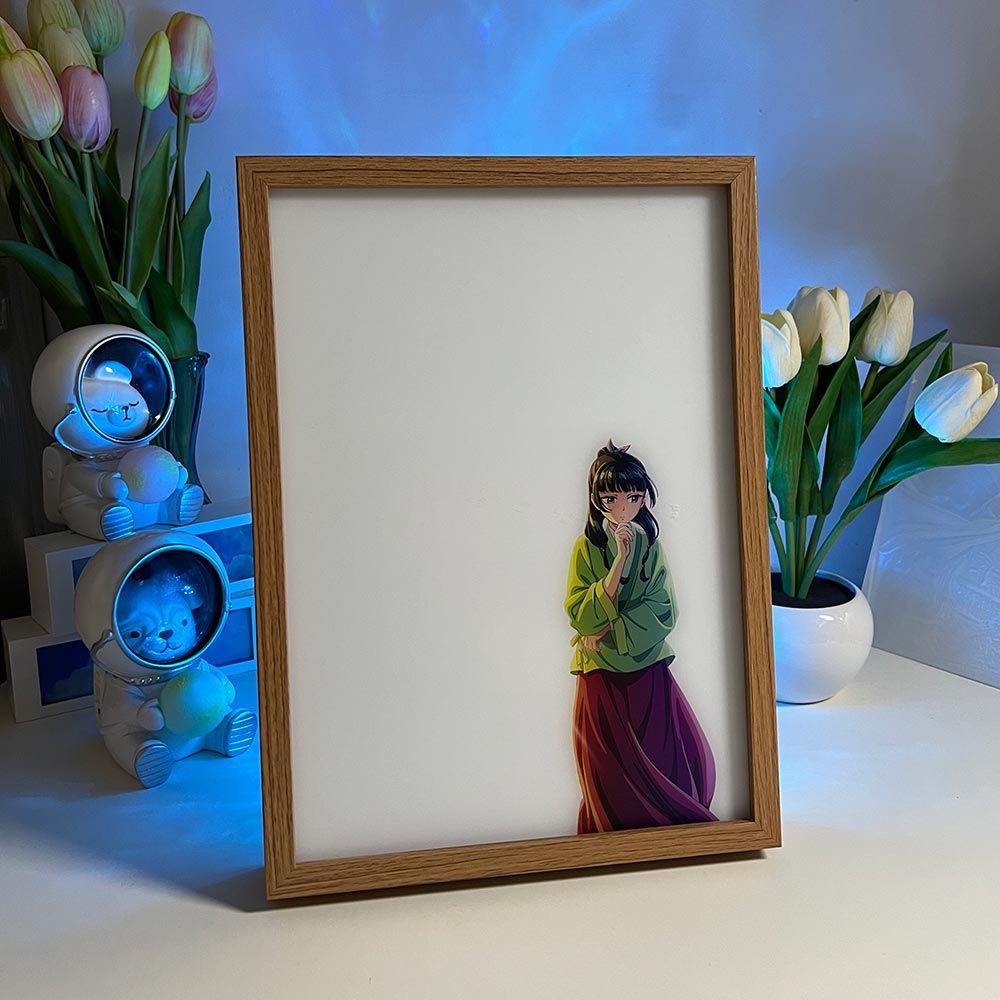 The Apothecary Diaries LED Light Painting – Elegant Japanese Style Wall Art