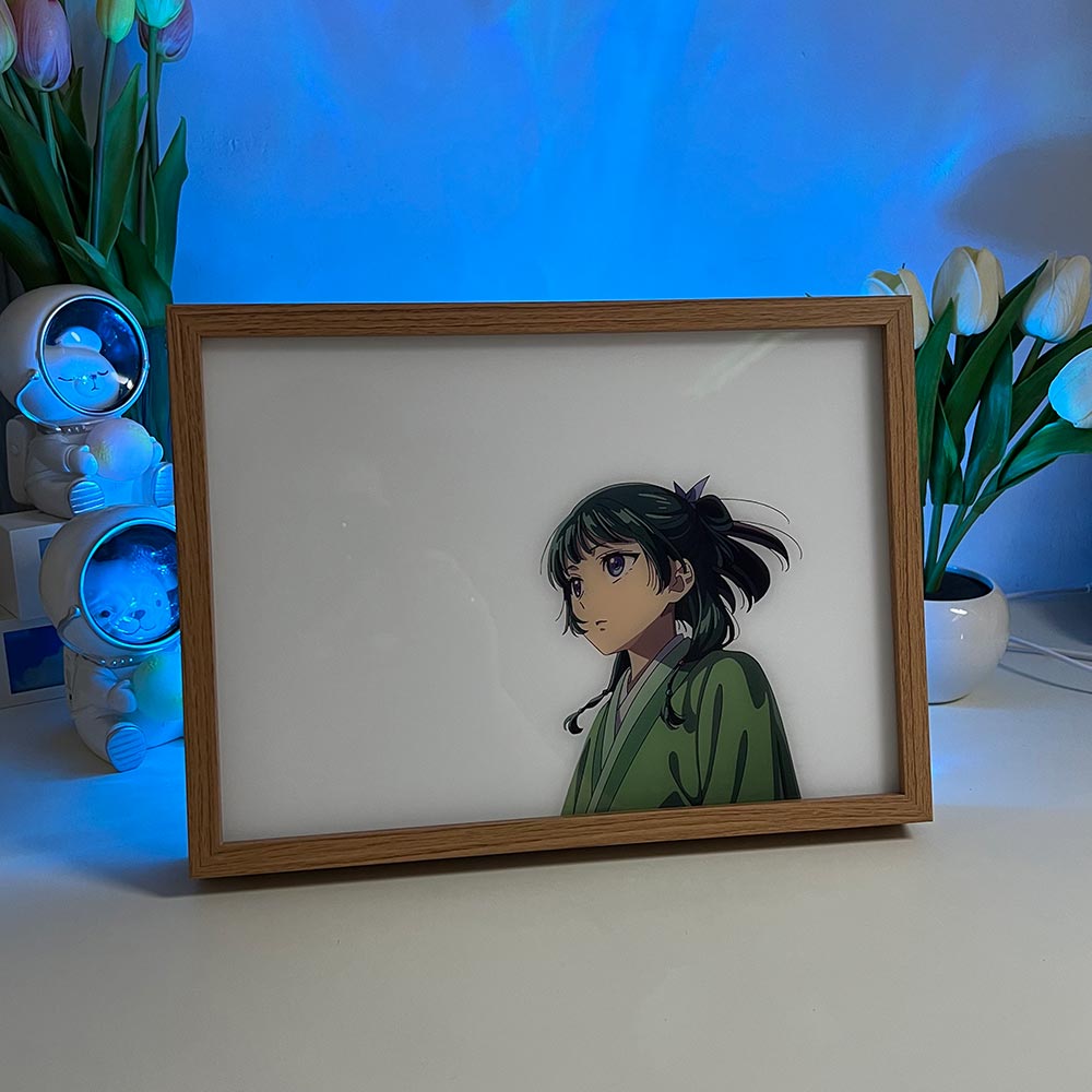 The Apothecary Diaries LED Light Painting – Maomao & Jinshi in Palace Glow