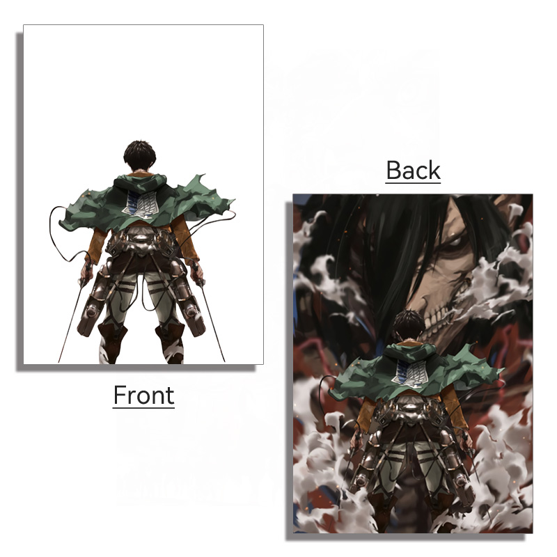 Acrylic Panel Attack on Titan Painting Panel Accessory