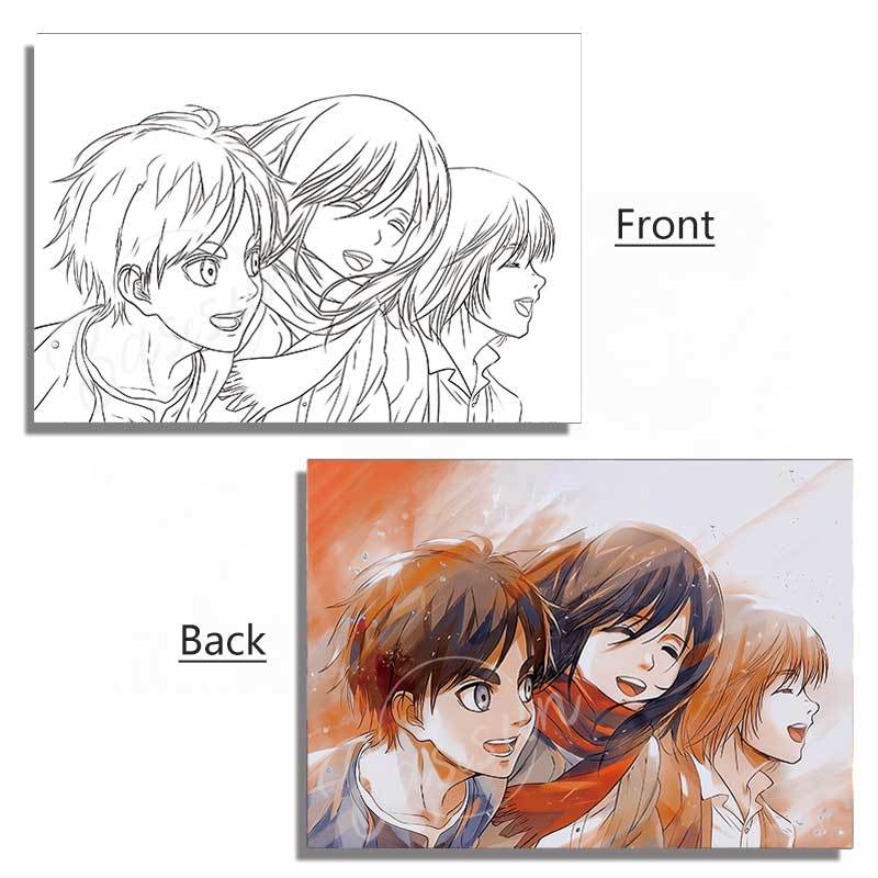 Attack on Titan Acrylic Panel – AOT Painting Panel Accessory