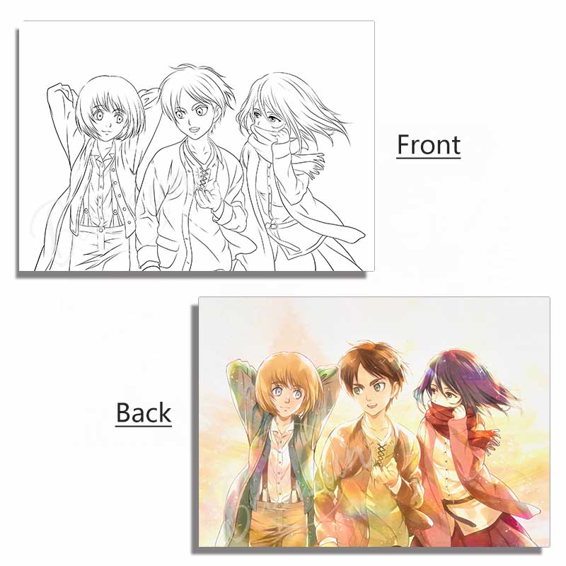 Attack on Titan Acrylic Panel – AOT Painting Panel Accessory