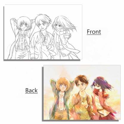 Attack on Titan Acrylic Panel – AOT Painting Panel Accessory