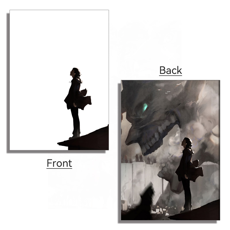 [Copy]Attack on Titan Series LED Light Painting Anime Photo Frame Wall Art