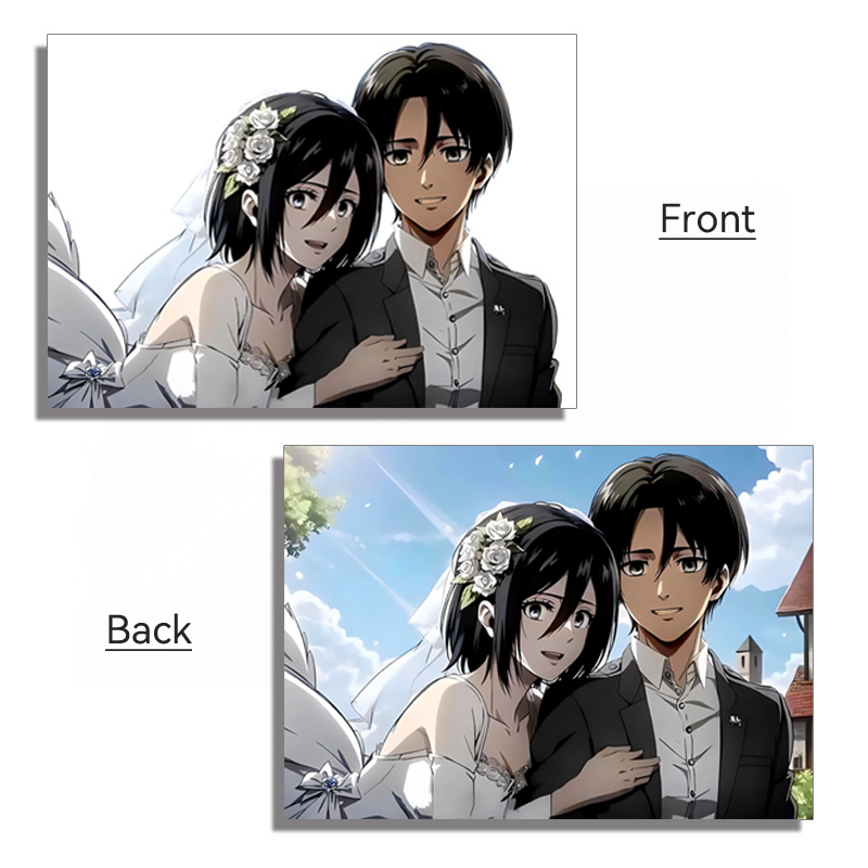 Acrylic Panel Attack on Titan Painting Panel Accessory