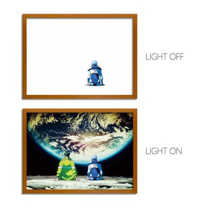 Cyber Series LED Light Painting Anime Photo Frame Wall Art