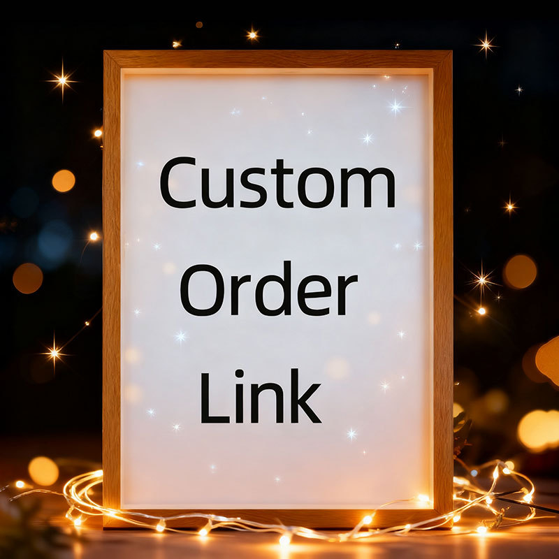 Custom LED Light Up Painting Frame – Personalized Glowing Artwork