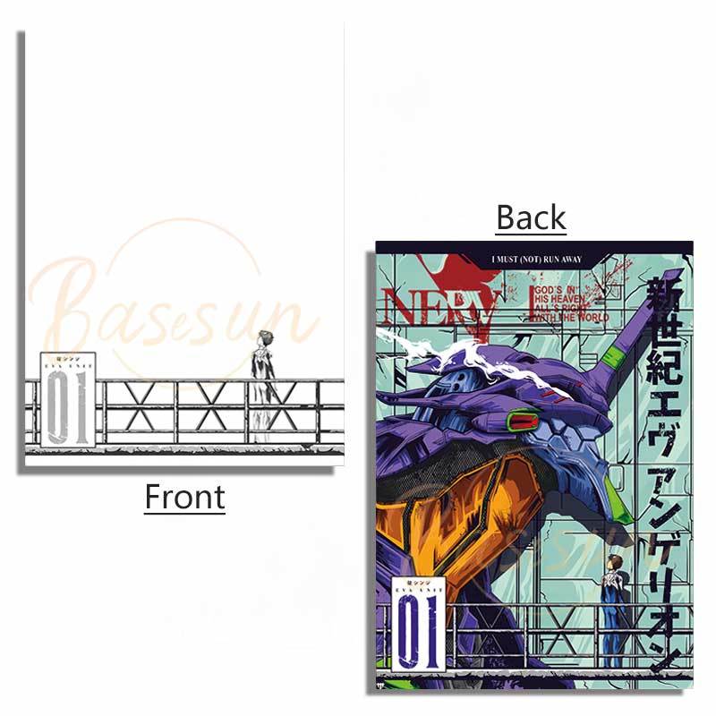 EVA Neon Genesis Evangelion Acrylic Panel Accessory For Light Box