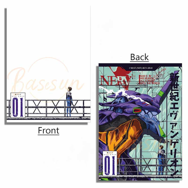 EVA Neon Genesis Evangelion Acrylic Panel Accessory For Light Box