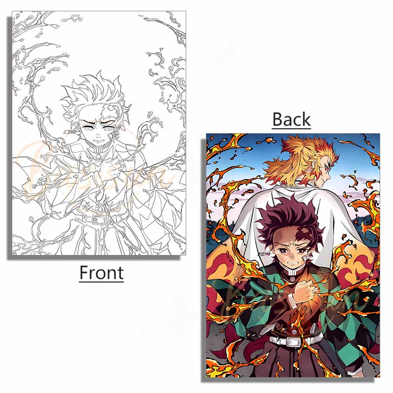 Demon Slayer Acrylic Panel