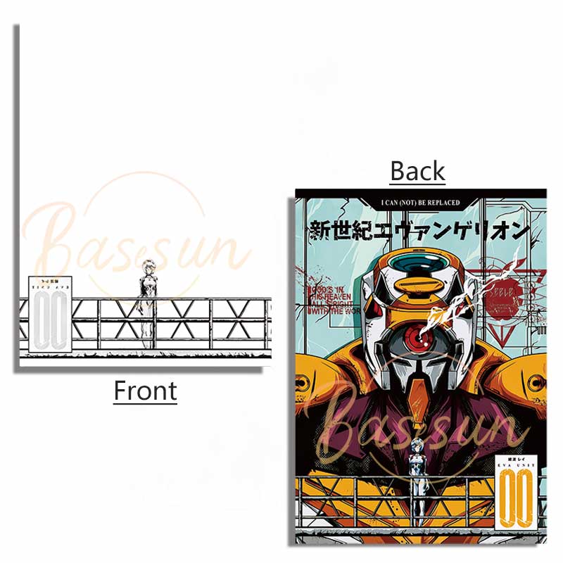 EVA Neon Genesis Evangelion Acrylic Panel Accessory For Light Box