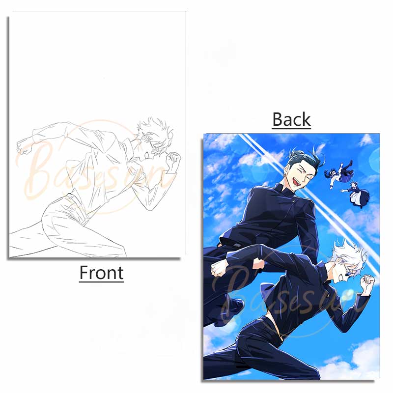 Jujutsu Kaisen Series Acrylic Painting Panel