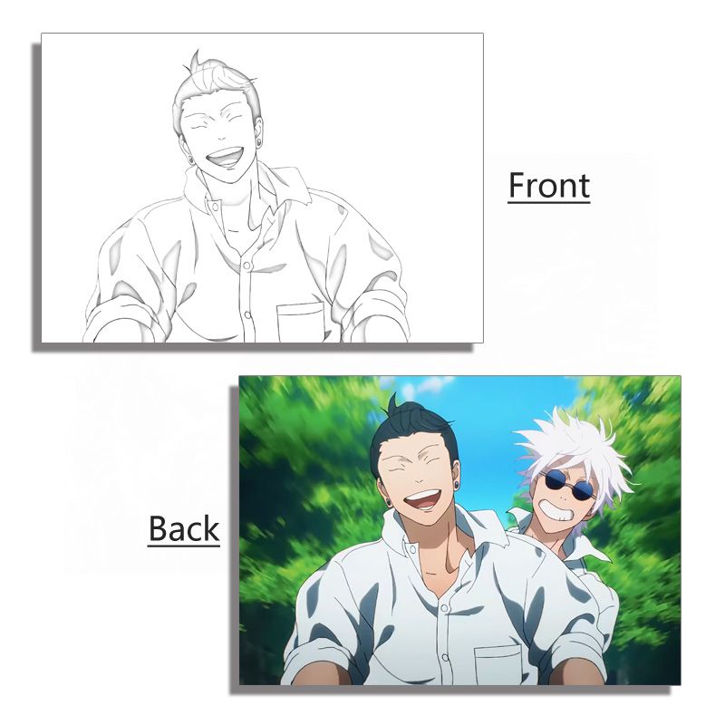 Jujutsu Kaisen Series Acrylic Painting Panel