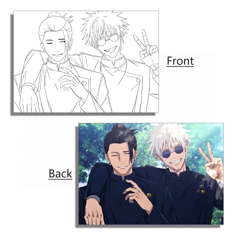 Jujutsu Kaisen Series Acrylic Painting Panel