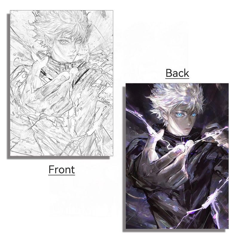 Jujutsu Kaisen Series Acrylic Painting Panel