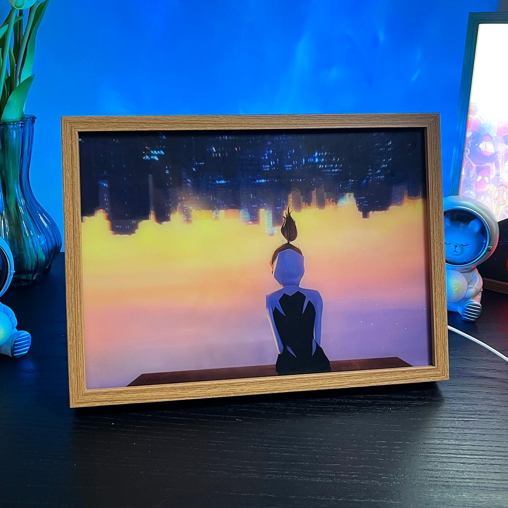 Spider-Man: Into the Spider-Verse LED Light Painting – "Sunset Together"